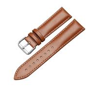 LUGEMA Bracelets De Montre En Cuir Véritable Bracelet 12mm 13mm 14mm 15mm 16mm 17mm 18mm 19mm 20m 21mm 22mm 23mm 24mm Bracelet De Montre For Hommes(LBrown,19mm)