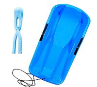 Luges à Neige - PE, Luge à Corde avec Corde Robuste, légère | Secure Rides Sled Play Snow Ice, Planche de Luge pour pelouse, Plage de Glace