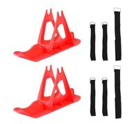 Luges Neige Vélo - Accessoire Planche Luge Hiver | Snowboard Portable Patinette Enfant, Jouet Extérieur Amusant Marcheur, Équipement Solide Léger Compact, Glissade Neige Jardin Sport Montagne