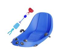 Luges Soucoupes - Luge De Sports d'hiver Orientable - Bob À Neige pour Enfant avec Pelle À Neige, Coussin Chaud, Freins De Direction Bobschlitten avec Rainures Et Assise Ergonomique pour Hiver