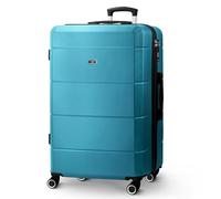 LUGG Lot de 3 valises de Voyage - Bagages rigides - 50,8 cm - 63,5 cm - 29 cm - Robuste et léger - avec Serrure sécurisée TSA - Roues Lisses à 360° - Poches intérieures - Approuvé par Les compagnies