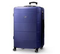 Lugg Valise de Voyage légère Jetset de 38,1 cm pour Bagage à Main, Protection de Coque en ABS, étanche et système de Verrouillage sécurisé, Bagage sous Le siège Easyjet (45 x 36 cm), Bleu foncé