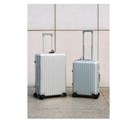 LUGGAGE ALUMINIUM - Valise rigide en aluminium avec serrure TSA et roues multidirectionnelles