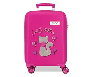 LUGGAGE Cat Cuddler Fille Bagage - Bagage pour Enfant, Rose, 33x50x20 cms