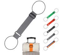 Luggage Connector Straps-Multi Use Strong Adjustable Luggage Connector Straps Adjustable Bungee for Securing & Stacking Easy to Carry Your Extra Bags Connect Two Suitcases (Gray,1pcs)