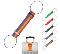 Luggage Connector Straps-Multi Use Strong Adjustable Luggage Connector Straps Adjustable Bungee for Securing & Stacking Easy to Carry Your Extra Bags Connect Two Suitcases (Colorful,2pcs)