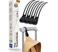 Luggage Hook Lot de 4 crochets de valise pour vos ustensiles de voyage - Le nouvel organiseur de voyage peut contenir des articles de voyage jusqu'à 10 kg, cadeau de voyage pour les amateurs de voyage