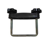 Luggage Rack Clips - Mount Fitting Lock Nuts Roof Box U-Bolt Clamps - Metal U-Bracket Clips With Lock Nuts Car Van Mounting Kit for Car Automotive