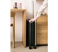 Valise cabine rigide pliable - Create - TSA - 4 roues - Polycarbonate - Noir