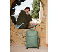 CREATE Valise souple Luggage Studio Soft – Serrure TSA, 4 roues doubles, Vert sauge 39x20,5x56cm