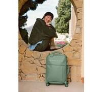 LUGGAGE STUDIO SOFT - Valise souple en polyester avec serrure TSA et roues multidirectionnelles Vert G