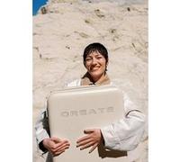 LUGGAGE STUDIO - Valise Rigide En Polycarbonate Avec Serrure TSA Et Roues Multidirectionnelles Blanc Cassé