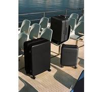 LUGGAGE STUDIO - Valise Rigide En Polycarbonate Avec Serrure TSA Et Roues Multidirectionnelles Noir