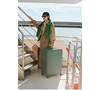 CREATE Valise rigide Polycarbonate Serrure TSA 4 roues multidirectionnelles Sauge 53x31x76 cm