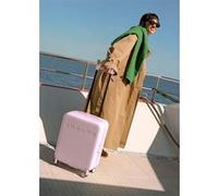 LUGGAGE STUDIO - Valise rigide en polycarbonate avec serrure TSA et roues multidirectionnelles Violet G