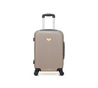 luggage - valise cabine agata 55 cm 4 roues - beige