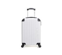 luggage - valise cabine hambourg 55 cm 4 roues - blanc