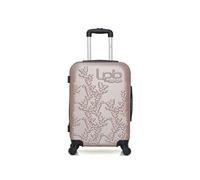 - valise cabine abs naïs 4 roues 55 cm - rose dore