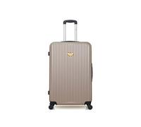 LPB - Valise Grand Format ABS AGATA 4 Roues 75 cm Beige
