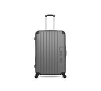 lpb - valise grand format abs hambourg 4 roues 75 cm - gris fonce gris fonce