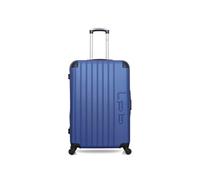 LPB - Valise Grand Format ABS HAMBOURG 4 Roues 75 cm Bleu