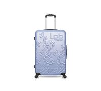 lpb luggage - valise grand format nais 75 cm 4 roues - bleu dore bleu dore G