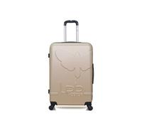 lpb - valise grand format abs norine-a 4 roues 70 cm - beige beige