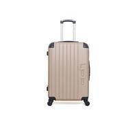 luggage - valise weekend hambourg 65 cm 4 roues - beige