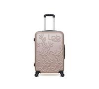 LPB - Valise Weekend ABS NAÏS 4 Roues 65 cm Rose