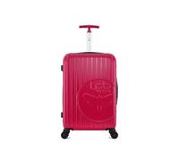 luggage - valise weekend romane 65 cm 4 roues - fuchsia