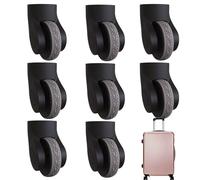luggageWheel Suitcase Covers - 19x1.2cm Silicone luggageCaster Cover | Spinner Wheel Protective Covers For Suitcases, Travel Bags, LuggageWheels, Office Chair Caster, Anti-Scratch, Dustproof