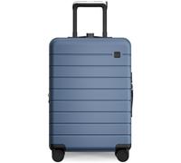 LUGGEX Bagage à main HUP3, accès accéléré avec crochet DiHook, pochette pratique, valises rigides extensibles de 50,8 cm avec roulettes pivotantes, Bleu nautique., Expandable Carry-On 20-Inch, Bagage