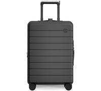 LUGGEX Bagage à main HUP3, accès accéléré avec crochet DiHook, pochette pratique, valises rigides extensibles de 50,8 cm avec roulettes pivotantes, Noir récif, Expandable Carry-On 20-Inch, Bagage à