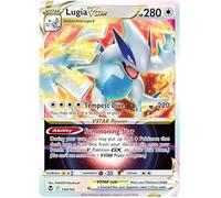 Lugia VSTAR 139/195 Carte Pokémon rare VSTAR (SWSH Silver Tempest) + TitanCards® Toploader