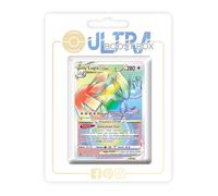 Lugia VSTAR 202/195 Arc en Ciel Secrète - Ultraboost X Epée et Bouclier 12 Tempête Argentée - Coffret de 10 Cartes Pokémon Françaises