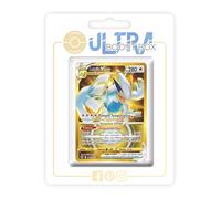 Lugia VSTAR 211/195 Secrète Gold - Ultraboost X Epée et Bouclier 12 Tempête Argentée - Coffret de 10 Cartes Pokémon Françaises