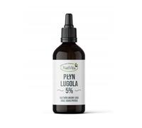 Lugol's Solution d'iode 5 % (100 ml) - Qualité analytique haute pureté - Solution aqueuse - Verre ambré avec pipette - NatVita
