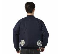 luguanglian Habillement Rafraîchissant de Type Estival, Muni d'un Ventilateur Compact Qui Fournit Une Défense Fiable Contre Les Fortes Chaleurs,2XL-Dark Blue