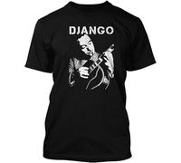 LUGUCHIF Django Reinhardt Jazz Guitar Men's Cotton T-Shirt