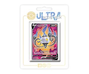 Lugulabre V 247/264 Full Art - Ultraboost X Épée et Bouclier 8 Poing de Fusion - Coffret de 10 Cartes Pokémon Françaises