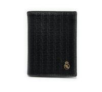 LUGUPELL Portefeuille officiel du Real Madrid - Cuir 100 % légitime avec protection RFID, design exclusif avec design RM. Cadeau pour homme., multicolore, De mano, Moderne