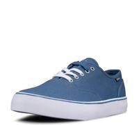 Lugz Baskets Lear Classic en Toile pour Homme, Bleu/Blanc, 43 EU