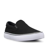 Lugz Femme Clipper Classic Slip-on Canvas Sneaker Basket, Noir, Blanc, Noir, 40 EU