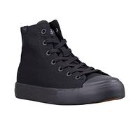 Lugz Femme Stagger Hi Classic Canvas Sneaker Basket, Noir, 40 EU Large