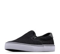 Lugz Homme Baskets Clipper Fashion, Noir et Blanc Denim, 39 EU Large