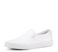 Lugz Homme Clipper Classic Slip-on Canvas Sneaker Basket, Blanc, 43 EU