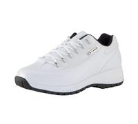 Lugz Homme Express Retro Sneaker Basket, Blanc/Noir, 40.5 EU