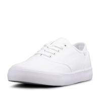 Lugz Homme Lear Classic Canvas Sneaker Basket, Blanc, 44.5 EU Large