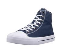 Lugz Homme Stagger Hi Fashion Sneaker Basket, Bleu Marine/Blanc, 46.5 EU