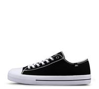 Lugz Homme Stagger Lo Fashion Sneaker Basket, Noir/Blanc, 44 EU